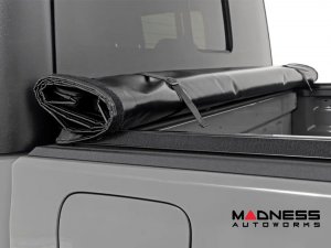 Jeep Gladiator JT Bed Cover - Roll Up - Rough Country - Soft Jeep Gladiator JT Bed Cover - Roll Up - Rough Country - Soft